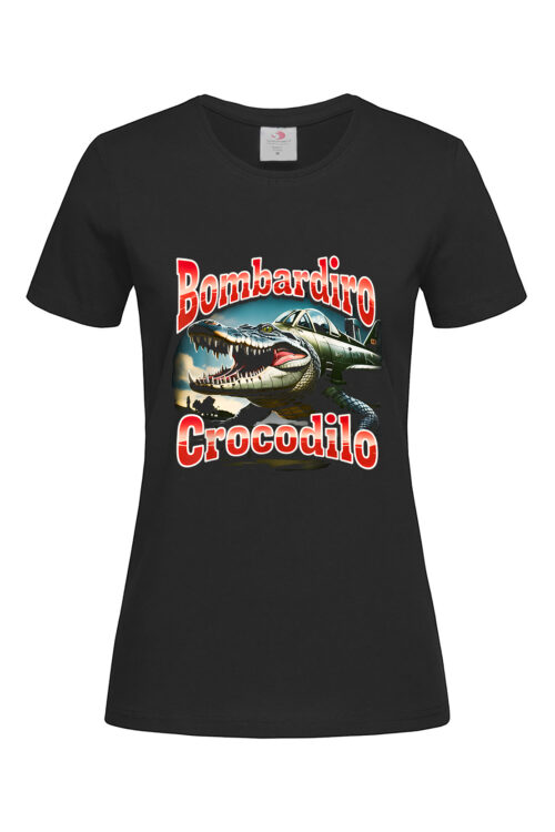 Жіноча футболка BOMBARDIRO CROCODILO 4