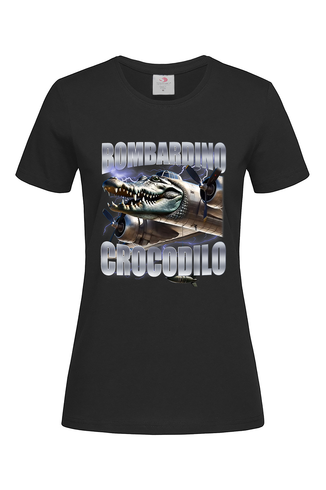 Жіноча футболка BOMBARDIRO CROCODILO 5 чор