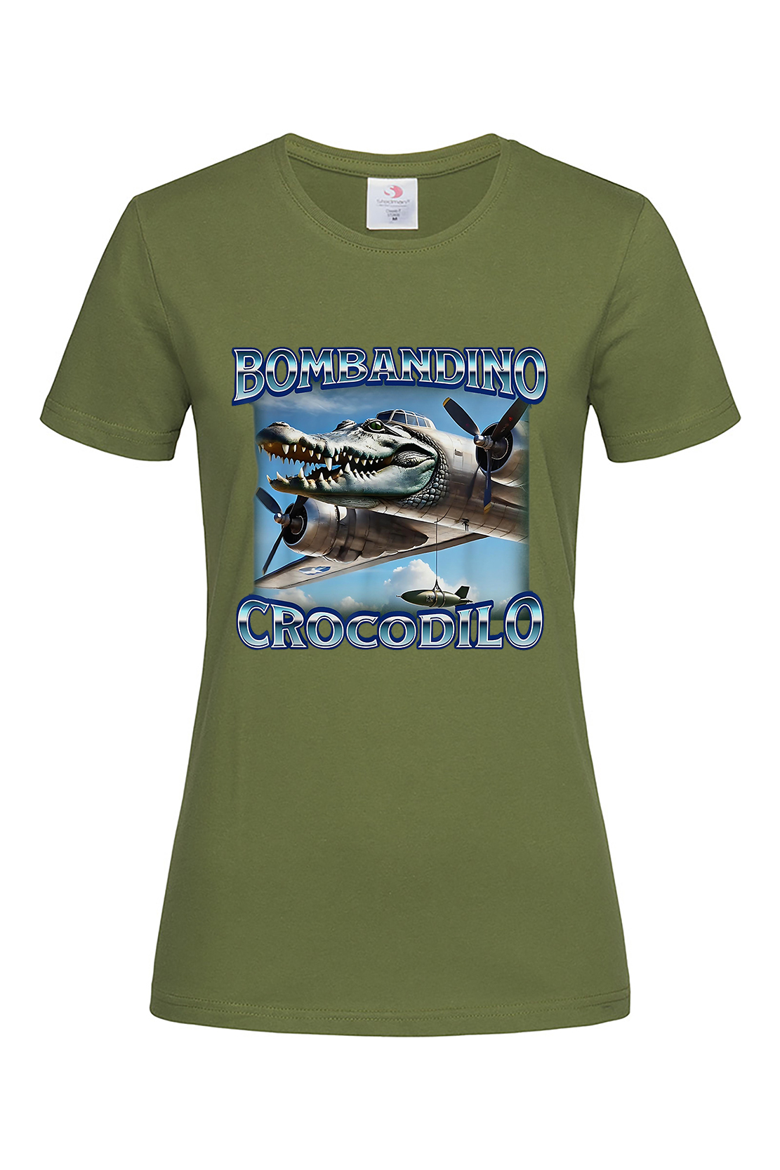 Жіноча футболка BOMBARDIRO CROCODILO 8 хак