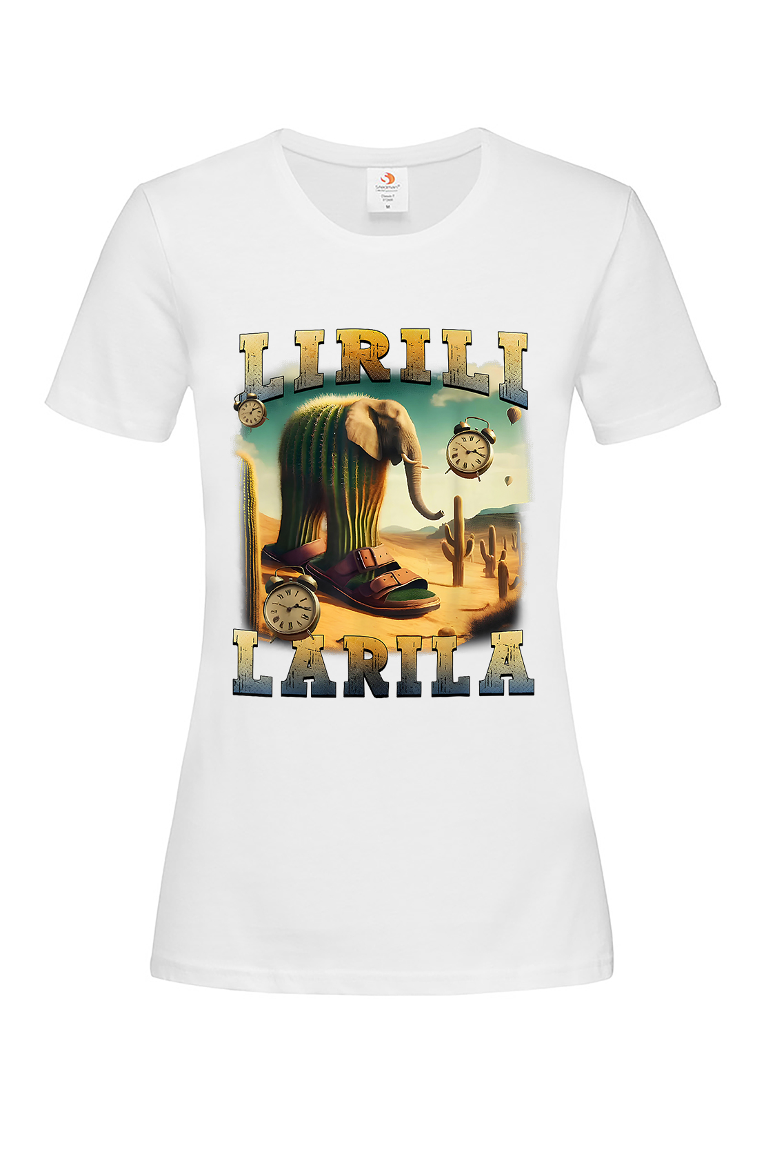 Жіноча футболка LIRILI LARILA 1 біл