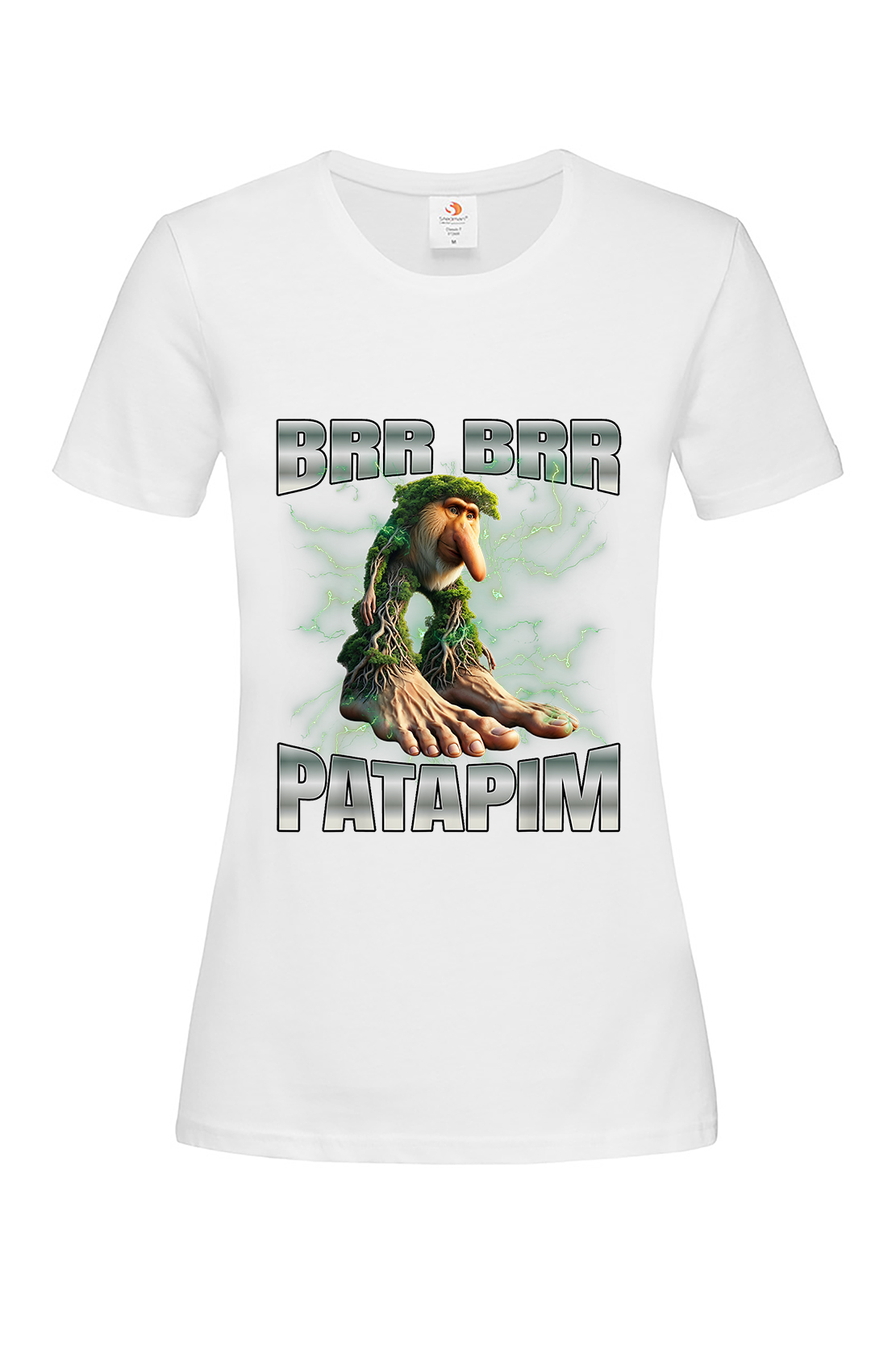 Жіноча футболка BRR BRR PATAPIM 3 біл