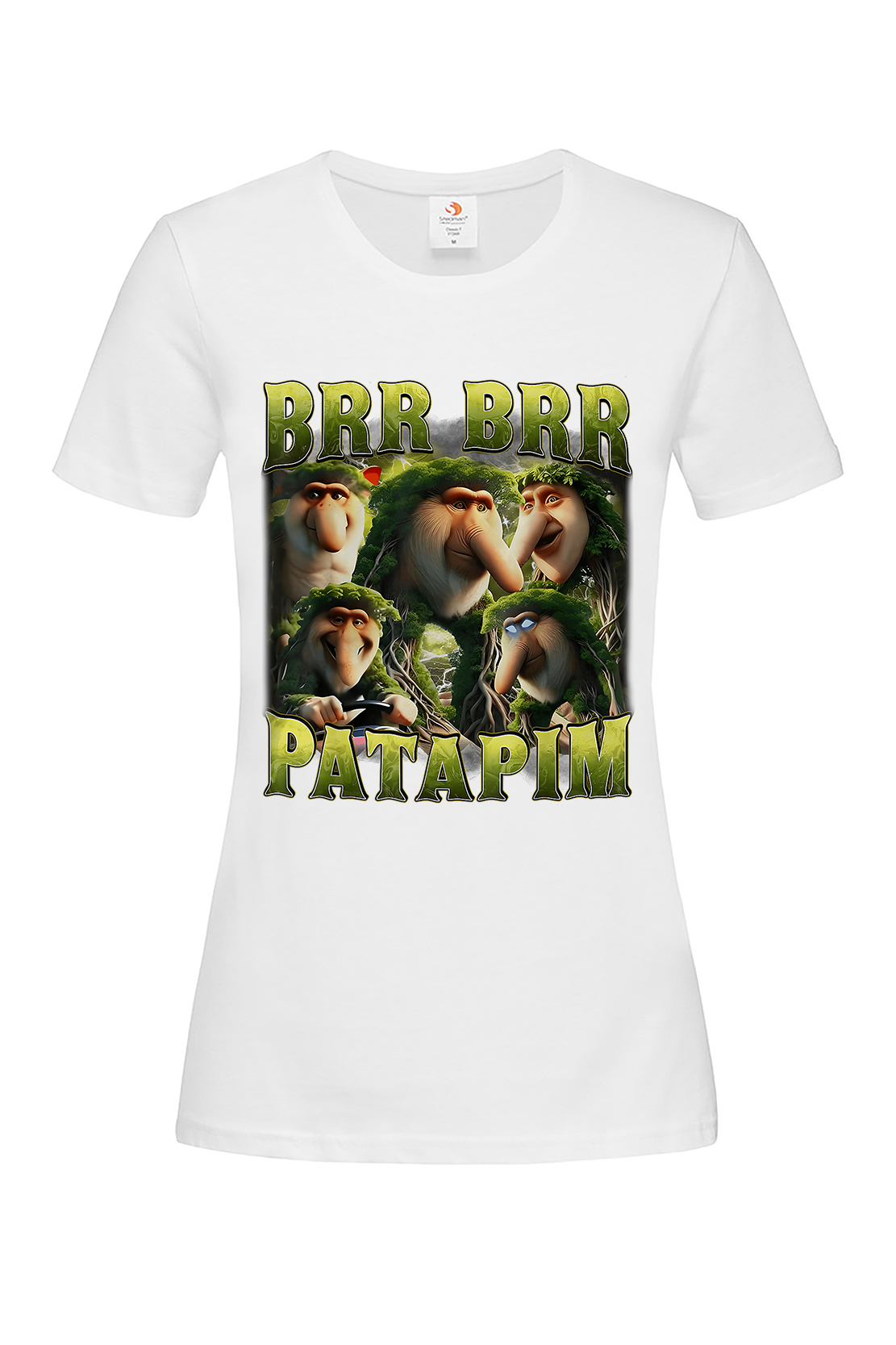 Жіноча футболка BRR BRR PATAPIM 4 біл