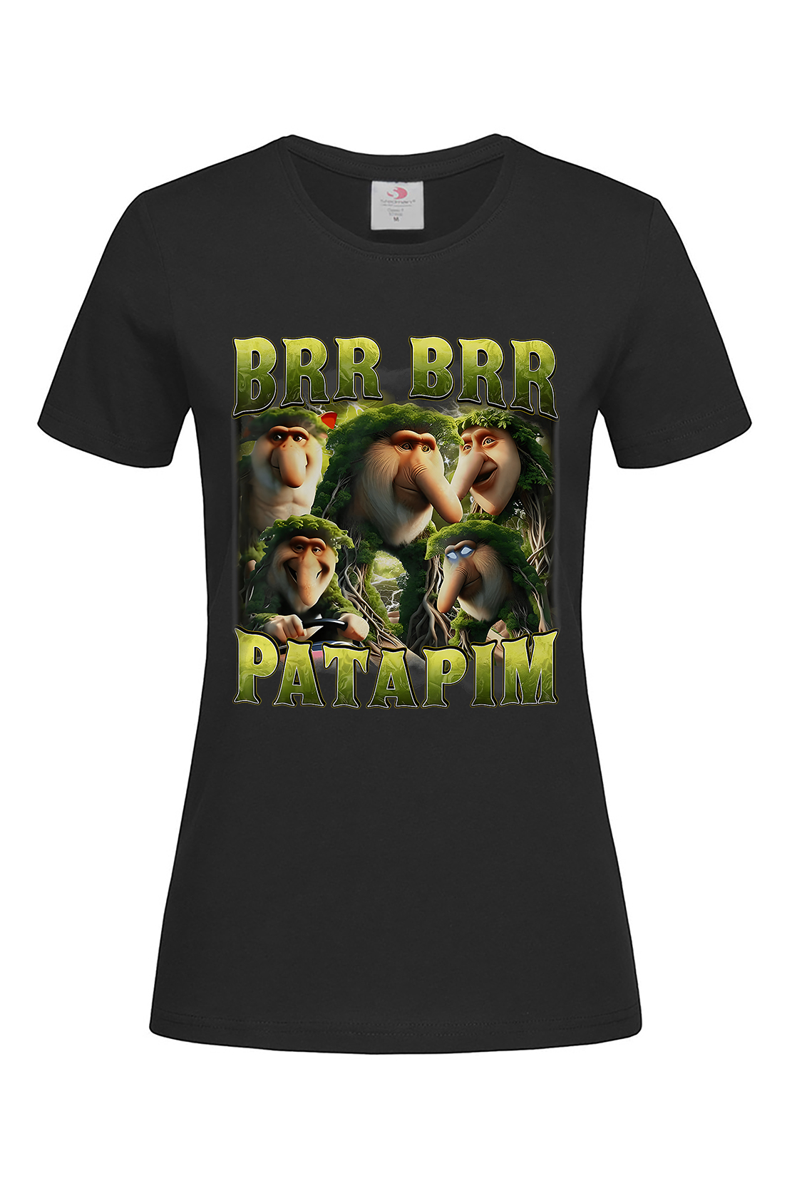 Жіноча футболка BRR BRR PATAPIM 4 чор