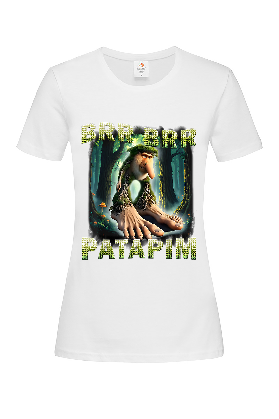 Жіноча футболка BRR BRR PATAPIM 5 біл