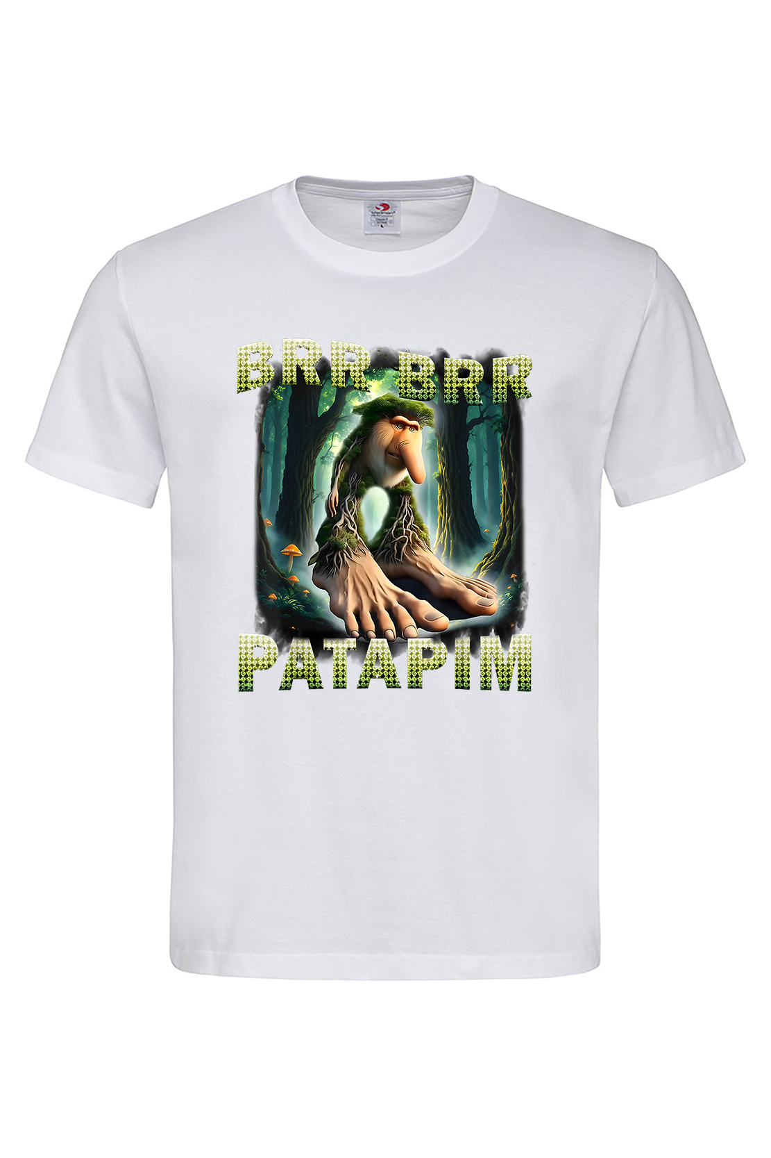 Чоловіча футболка BRR BRR PATAPIM 5 Біл
