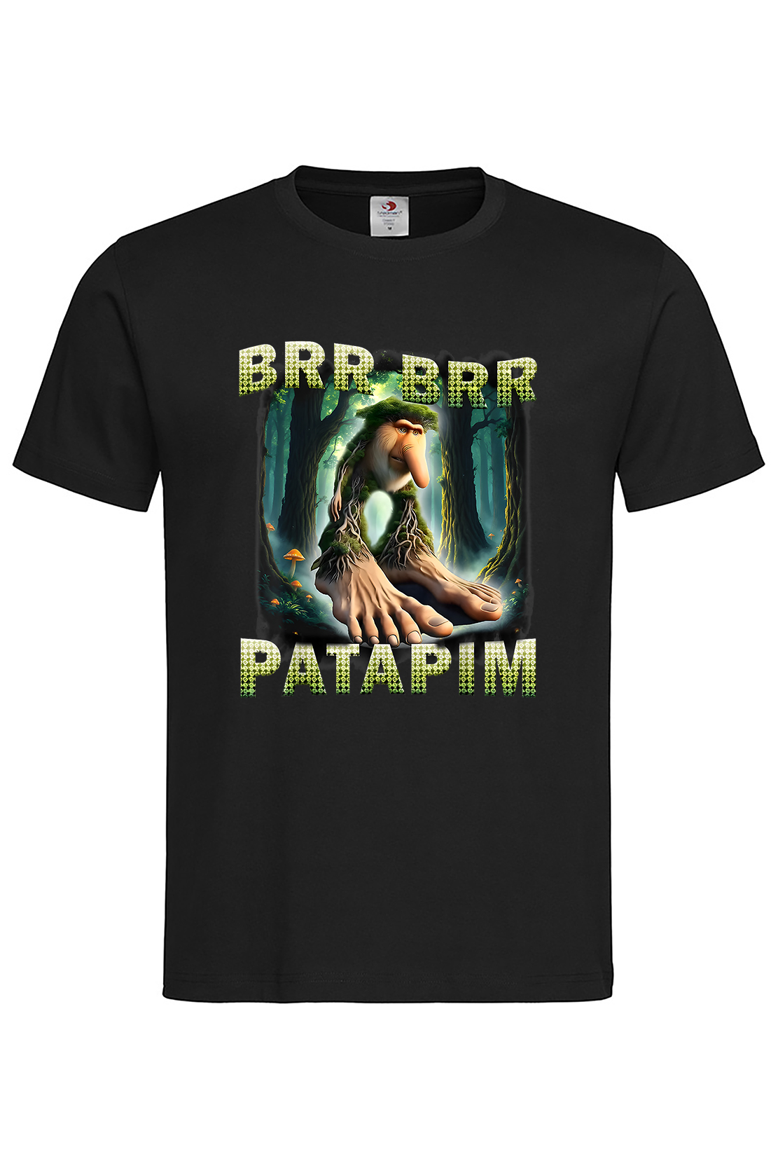 Чоловіча футболка BRR BRR PATAPIM 5 Чор