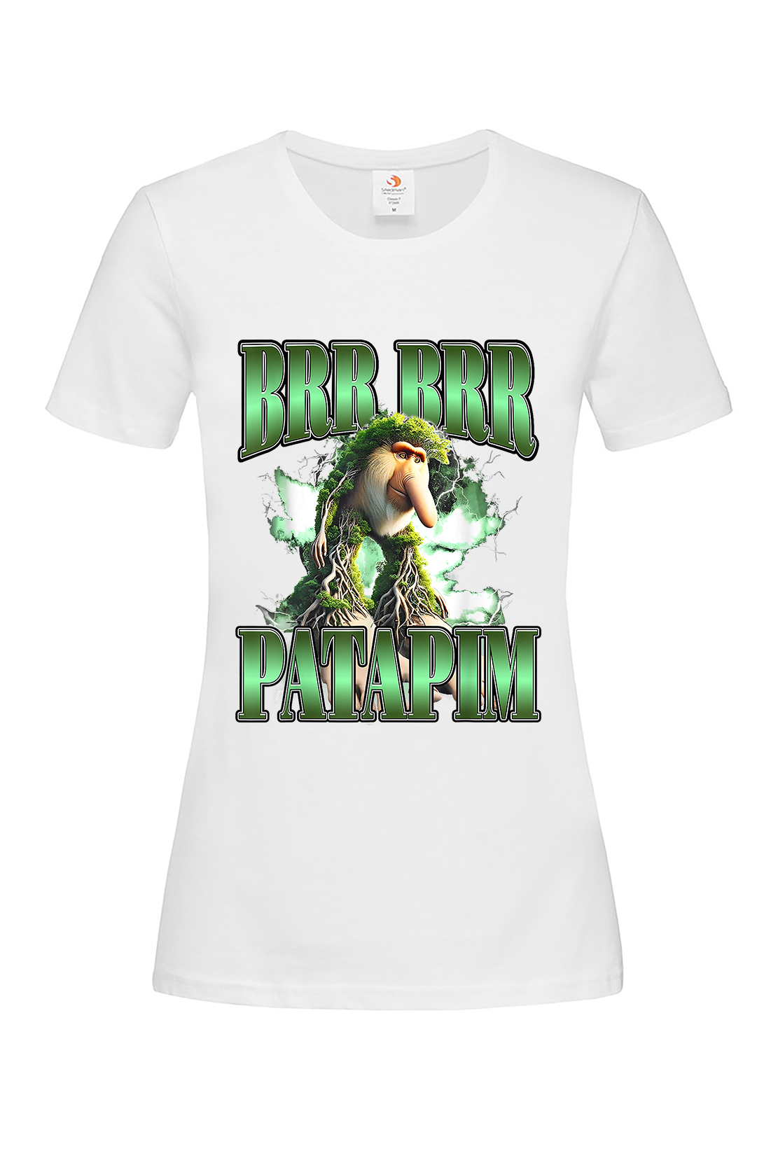 Жіноча футболка BRR BRR PATAPIM 6 біл