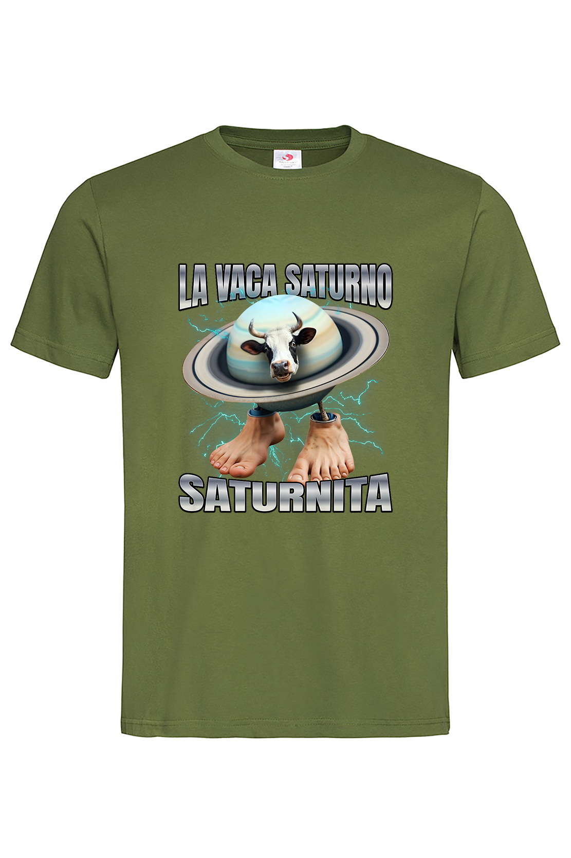 Чоловіча футболка LA VAGA SATURNO SATURNITA хак