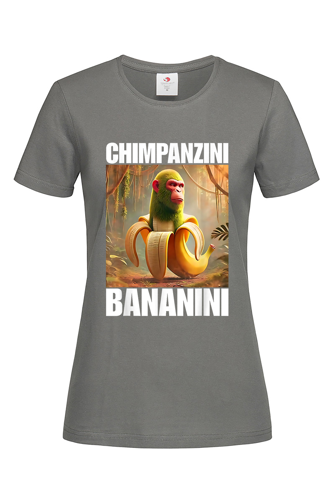 Жіноча футболка CHIMPANZINI BANANINI гра