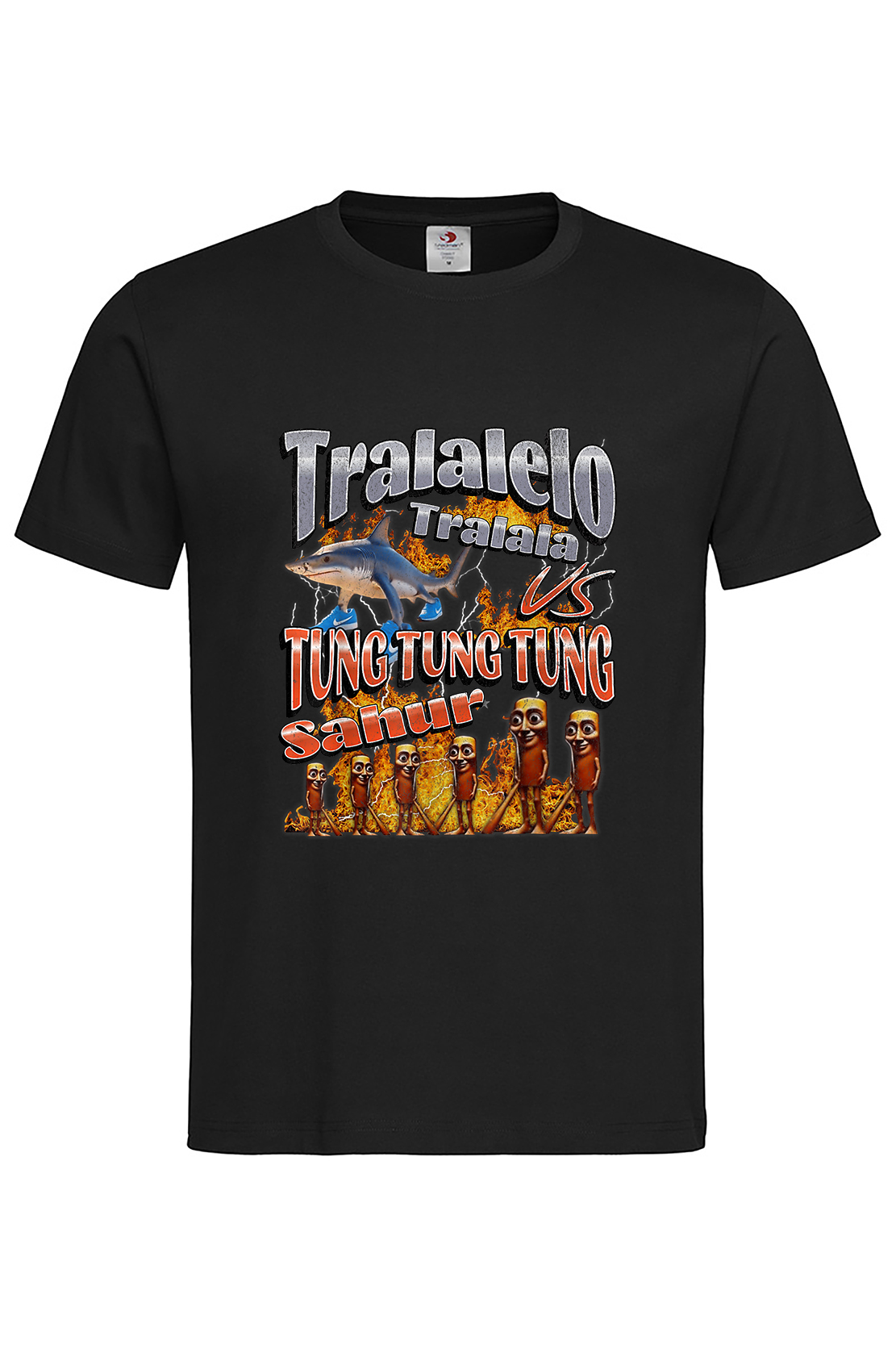 Чоловіча футболка TRALALELO TRALALA VS TUNG TUNG TUNG SAHUR