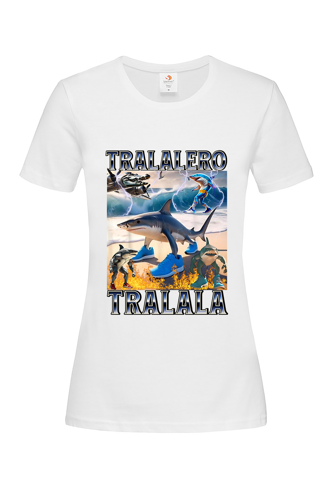 Жіноча футболка TRALALELO TRALALA 3 біл