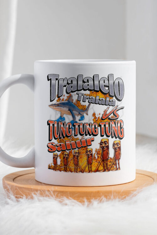 Чашка TRALALELO TRALALA VS TUNG TUNG TUNG SAHUR