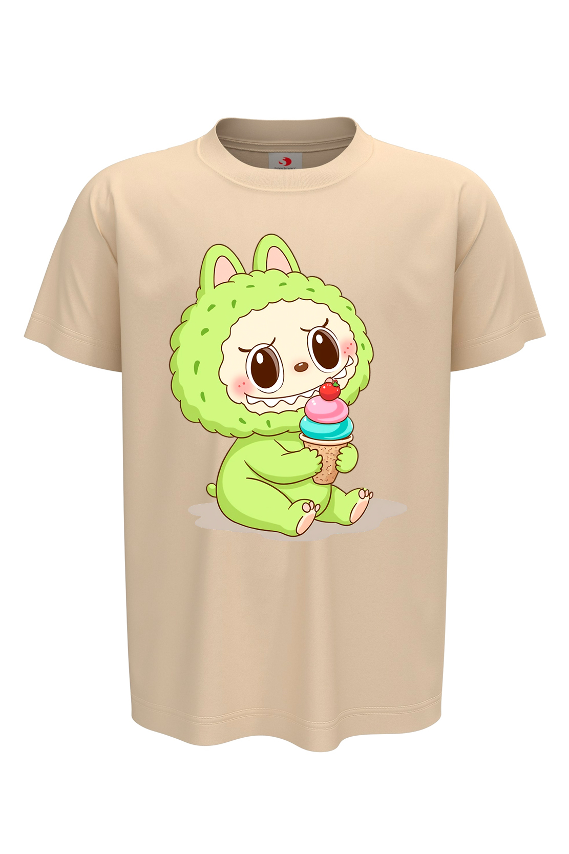 Дитяча футболка Лабубу 52 беж