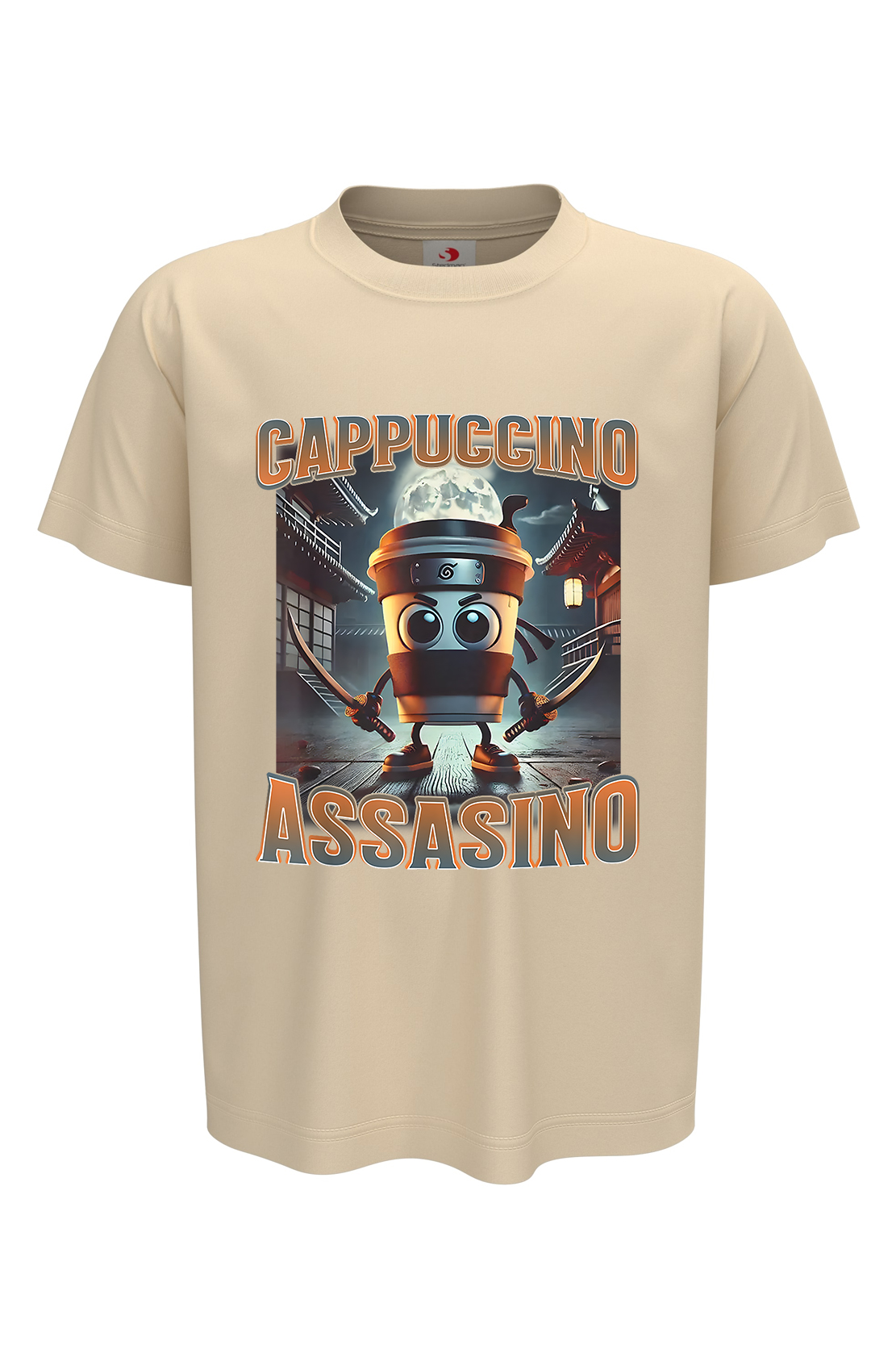 Дитяча футболка CAPPUCCINO ASSASSINO 3 беж