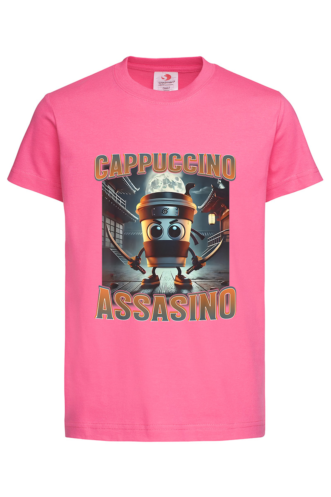 Дитяча футболка CAPPUCCINO ASSASSINO 3 рож