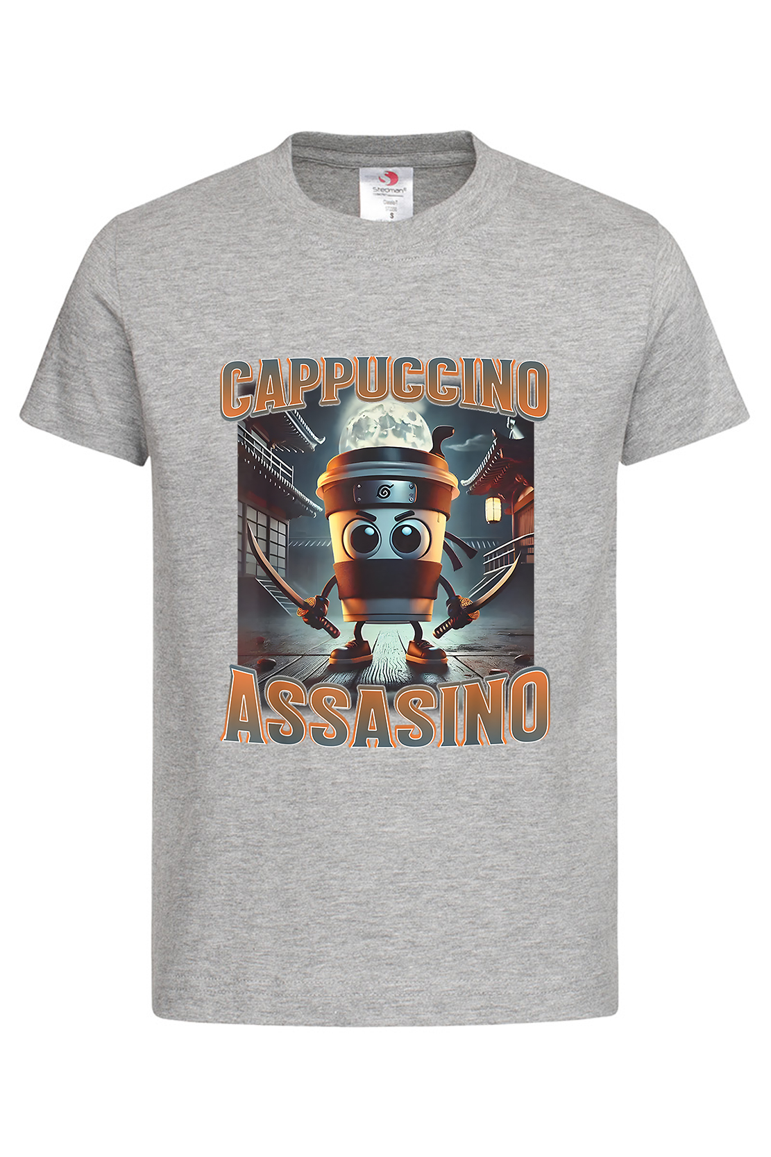 Дитяча футболка CAPPUCCINO ASSASSINO 3 сір