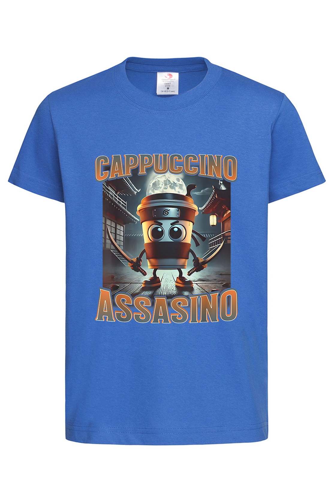 Дитяча футболка CAPPUCCINO ASSASSINO 3 син