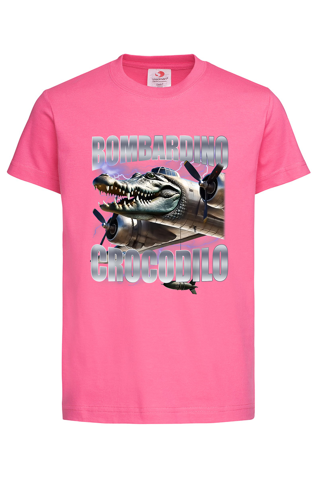 Дитяча футболка BOMBARDIRO CROCODILO 5 рож