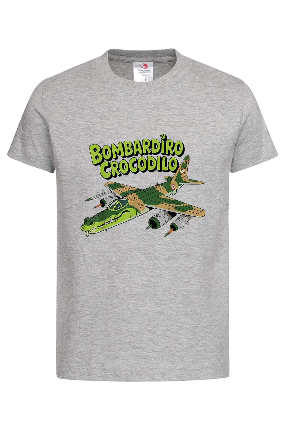 Дитяча футболка BOMBARDIRO CROCODILO 9 сір