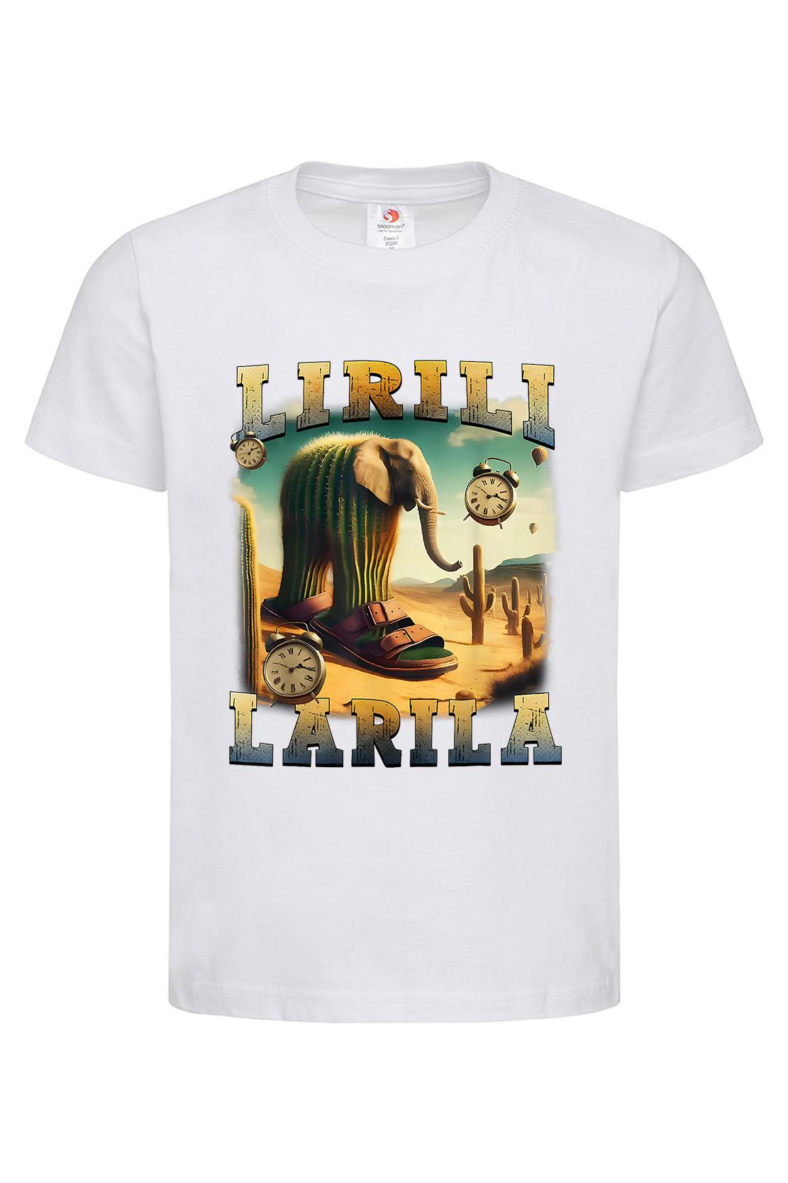 Дитяча футболка LIRILI LARILA 1 біл