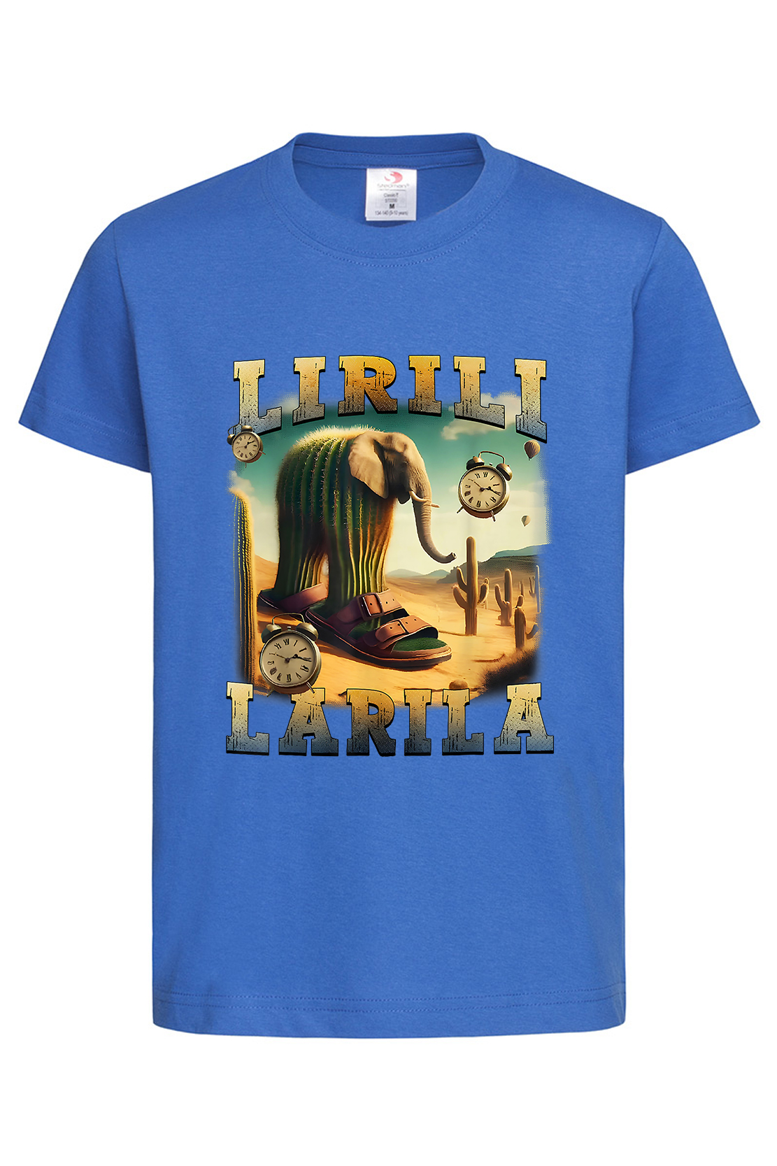 Дитяча футболка LIRILI LARILA 1 син