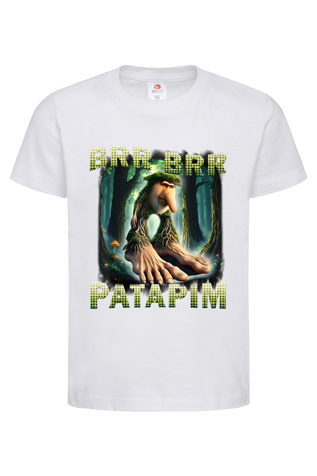 Дитяча футболка BRR BRR PATAPIM 5 біл