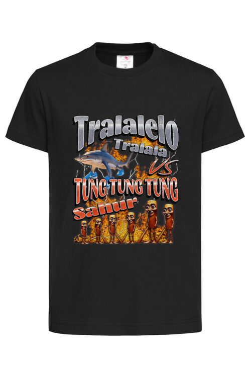Дитяча футболка TRALALELO TRALALA VS TUNG TUNG TUNG SAHUR