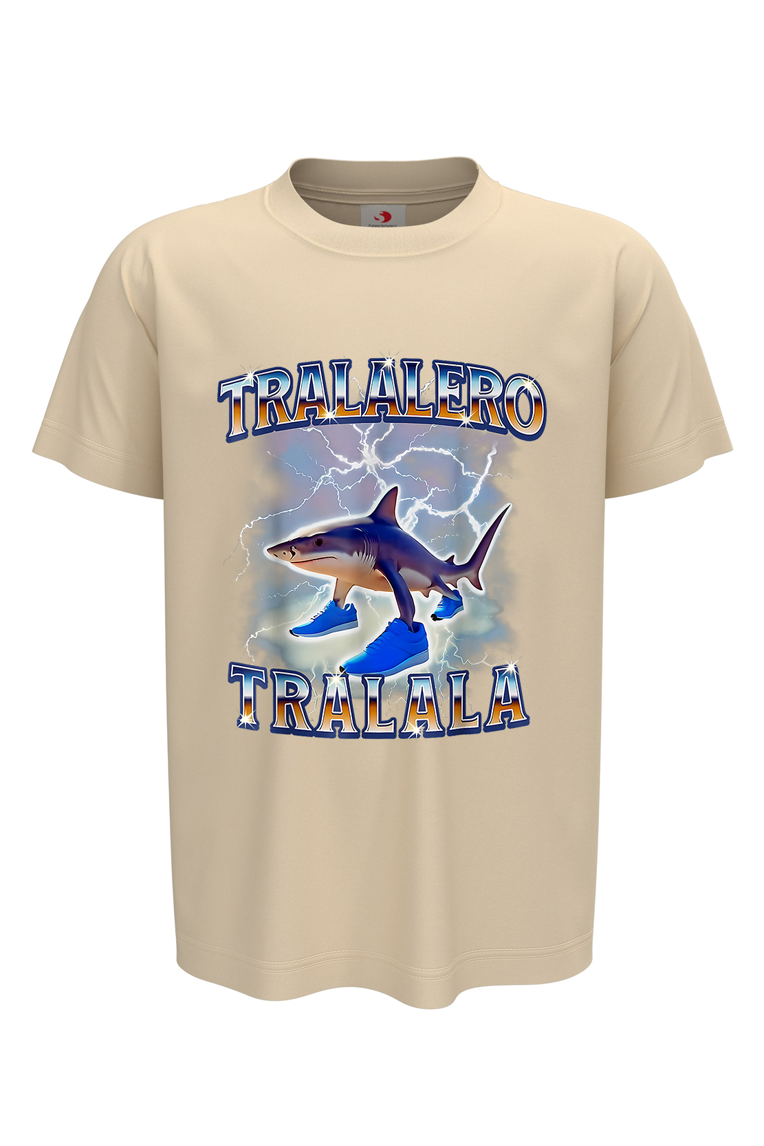 Дитяча футболка TRALALELO TRALALA 4 беж