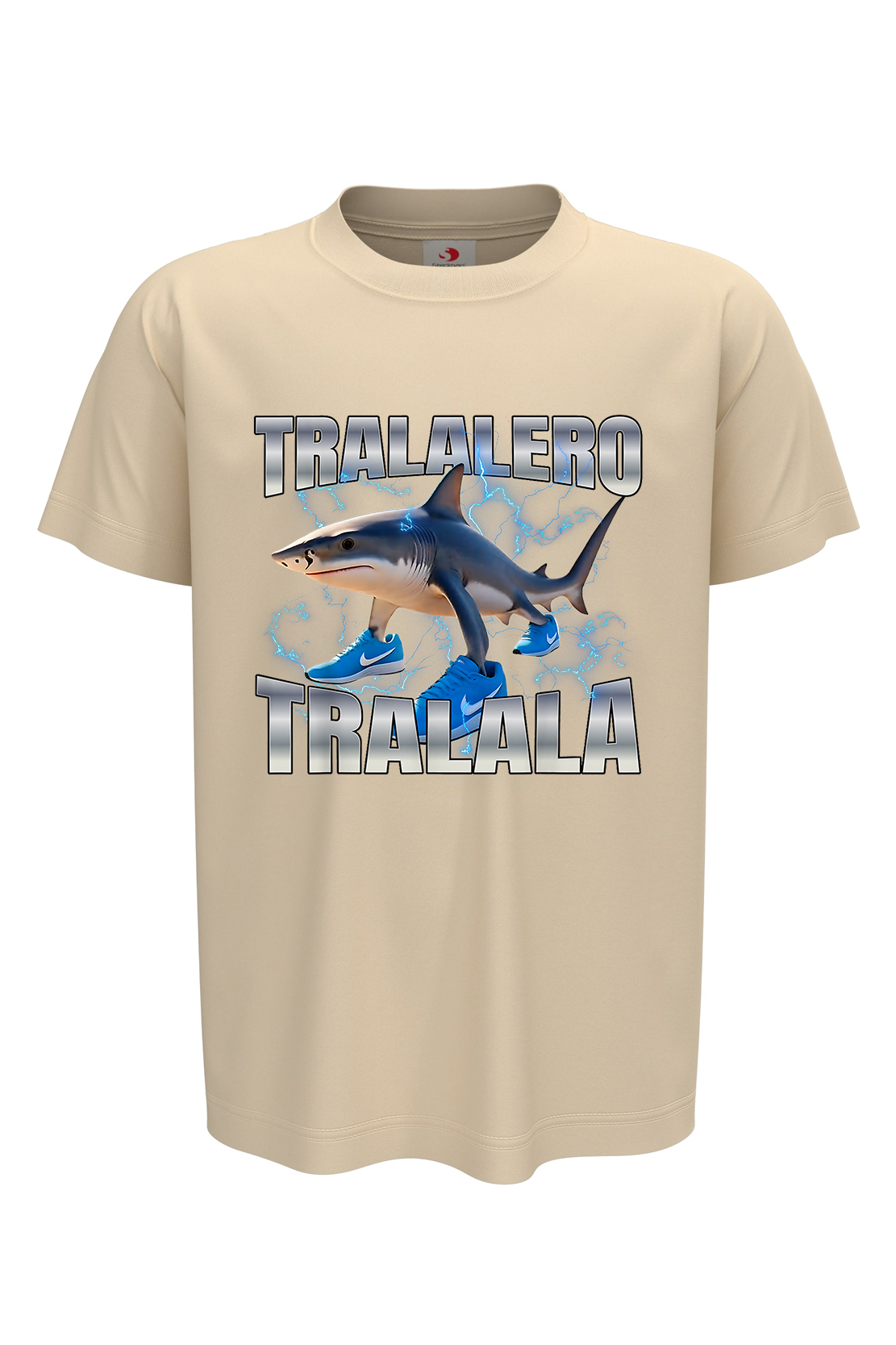 Дитяча футболка TRALALELO TRALALA 5 беж
