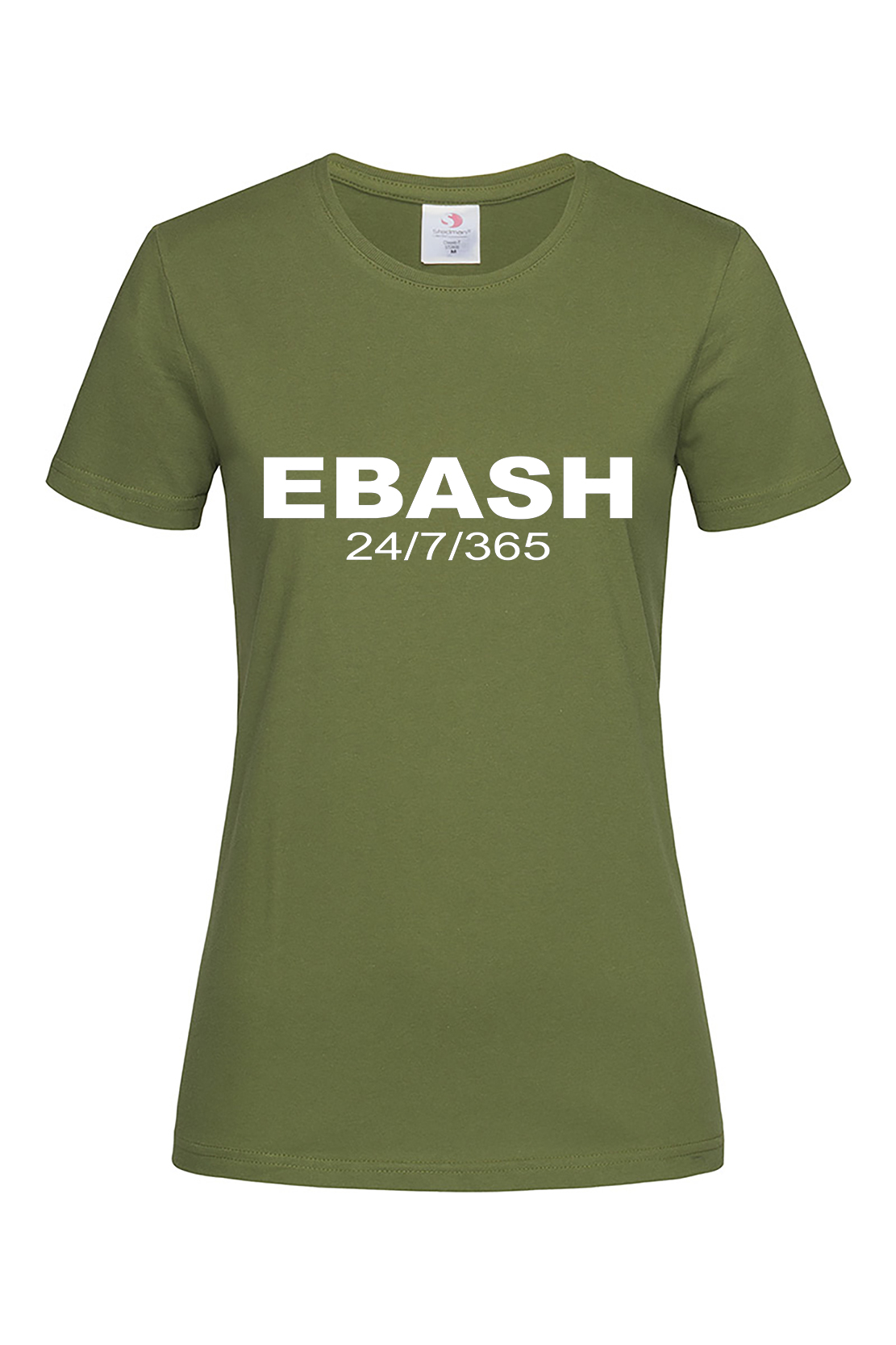 Жіноча футболка Ebash 24/7/365 хак