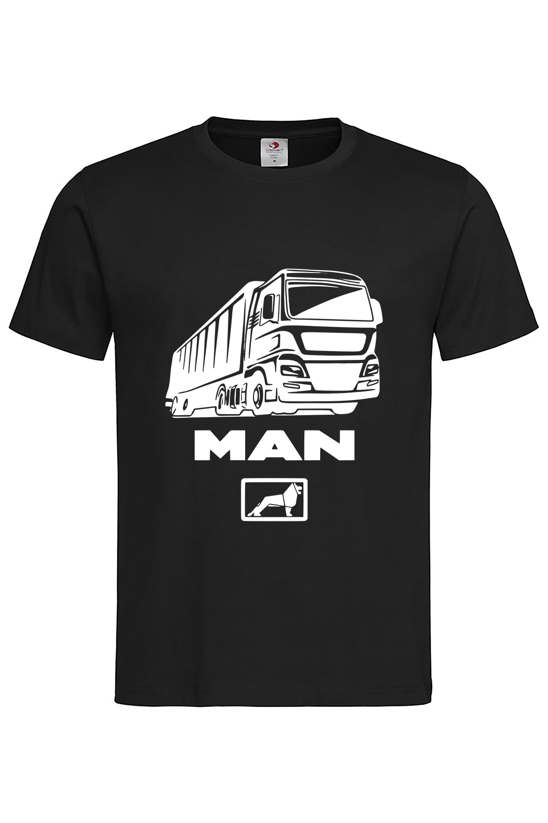 Чоловіча футболка MAN чор