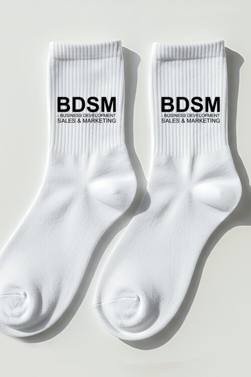 Шкарпетки з принтом BDSM