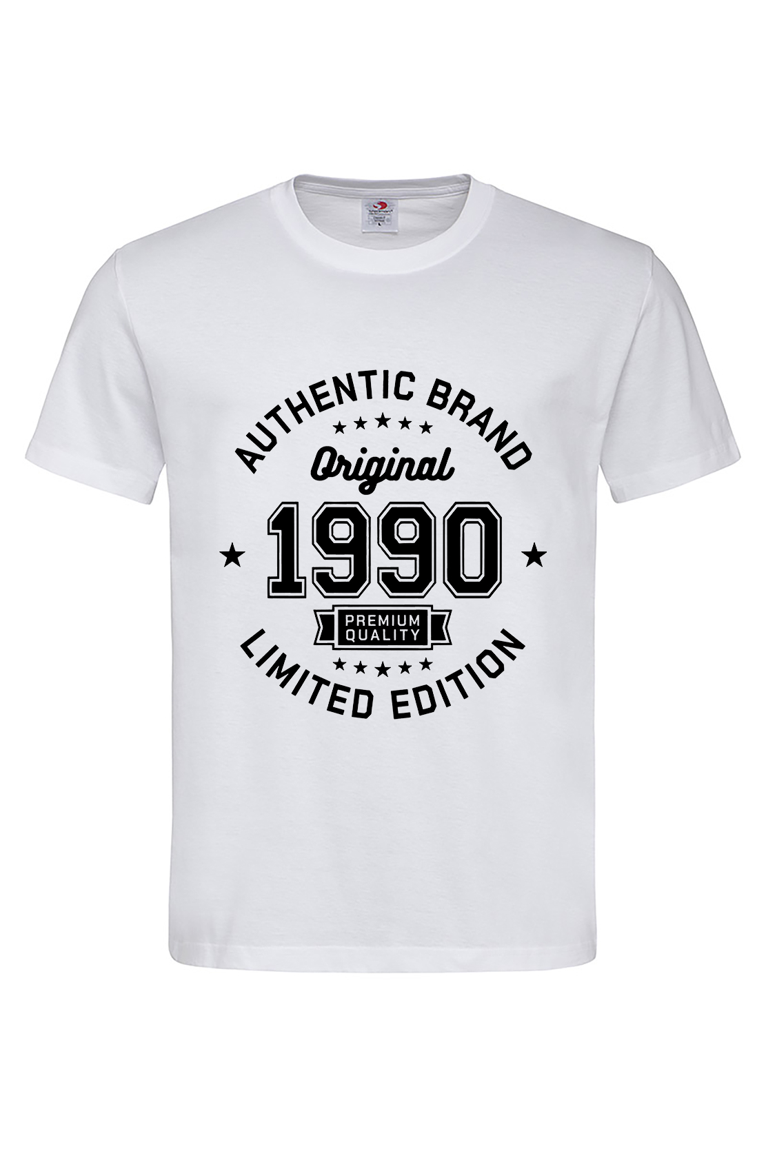 Чоловіча футболка 1990 LIMITED EDITION біл